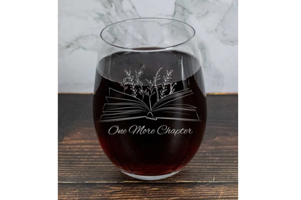 Win a One More Chapter Wine Glass Set