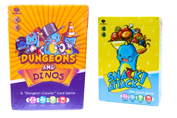 Free Dungeons & Dinos Card Game