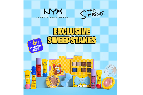Free NYX Simpsons Makeup Set