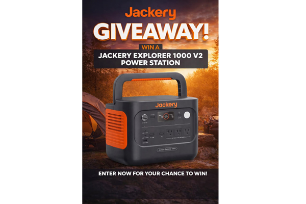 Win a Jackery Explorer 1000 V2 Power Station