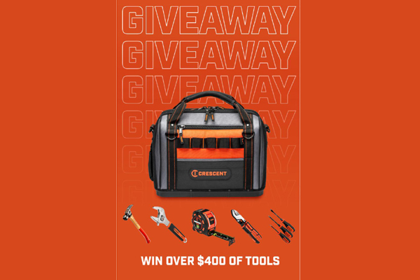 Win a Loaded Crescent Tool Bag