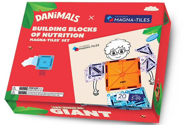 Free Danimals x MAGNA-TILES® Set