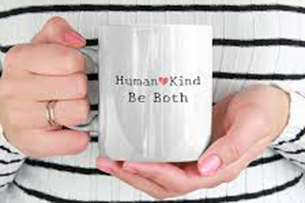 Free Human Kind Mug