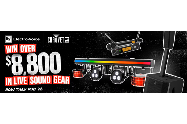 Win a Grand Prize–a Live Sound Prize Pack