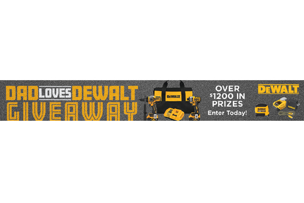 Win a DEWALT® Tool Set