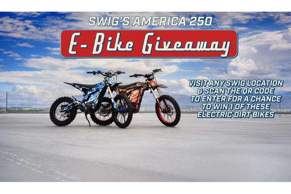 Win a Swig’s E-Bike