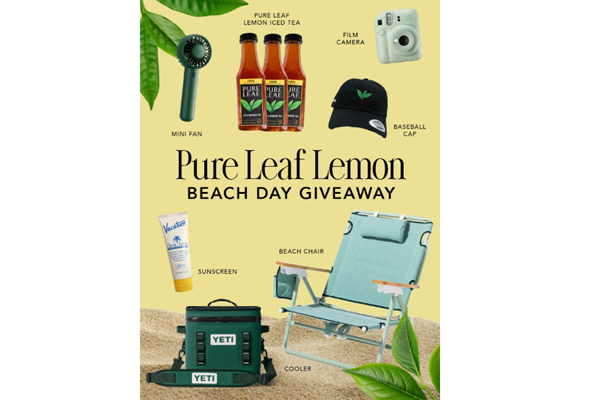 Win a Pure Leaf Lemon Beach Day Bundle