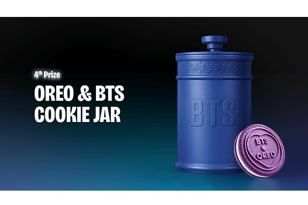 Free Oreo BTS Jar