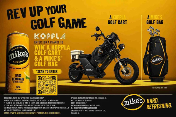 Win a Mike’s Hard Golf Set
