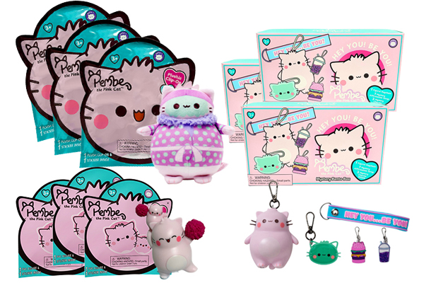 Free Pembe the Pink Cat® Set