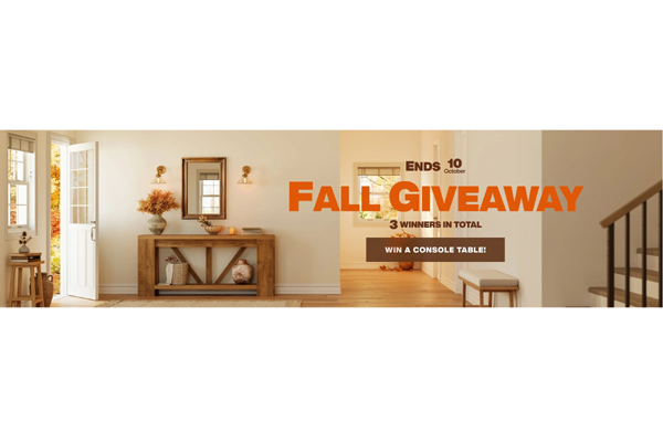 Win a Tribesigns Console Table